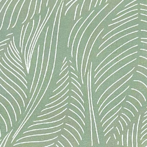 BINXY BABY 2-in-1 Cushy Cart Cover and High Chair Cover | Universal Fit | Includes Storage Pouch (Sage Leaves)