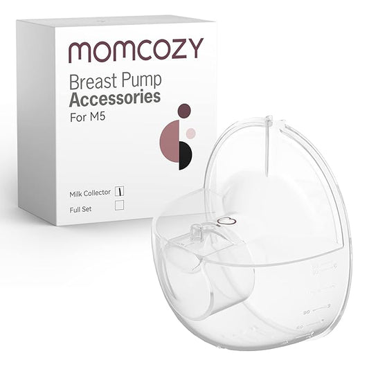 Momcozy Original M5 Replacement Accessories Milk Bowl, Milk Collector Only Compatible with Momcozy M5 NOT for Others, 1 Pack