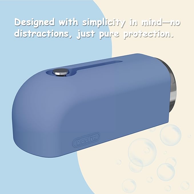 Faucet Cover Bathtub, Soft Silicone Tub Spout Cover, Faucet Protector for Kids, Bath Spout Guard for Baby, Toddler Tub Faucet Cover, Water Spout Cover for Child Safety, Universal Fit(Indigo)