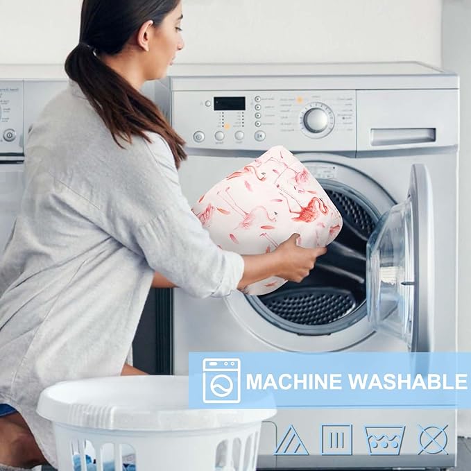 Pink Shopping Cart Cover for Baby 2-in-1 High Chair Cover with Safety Harness Multifunctional Flamingo Pattern Cart Covers for Babies Soft Padded Grocery Cart Cover for Baby Boy Girl