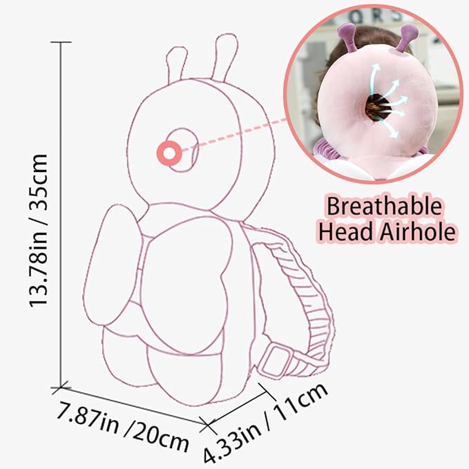 Baby Head Protector Backpack for Falling Crawling and Walking Toddler Essentials Harness Infant Koala Toys Helmets Baby Lover Gifts for 0.5-3 Years 6-12 Months
