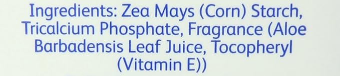 Johnson's Baby Powder with Naturally Derived Cornstarch, Aloe & Vitamin E for Delicate Skin, Hypoallergenic, Free of Parabens, Phthalates & Dyes for Gentle Baby Skin Care, 22 oz, 3 Pack