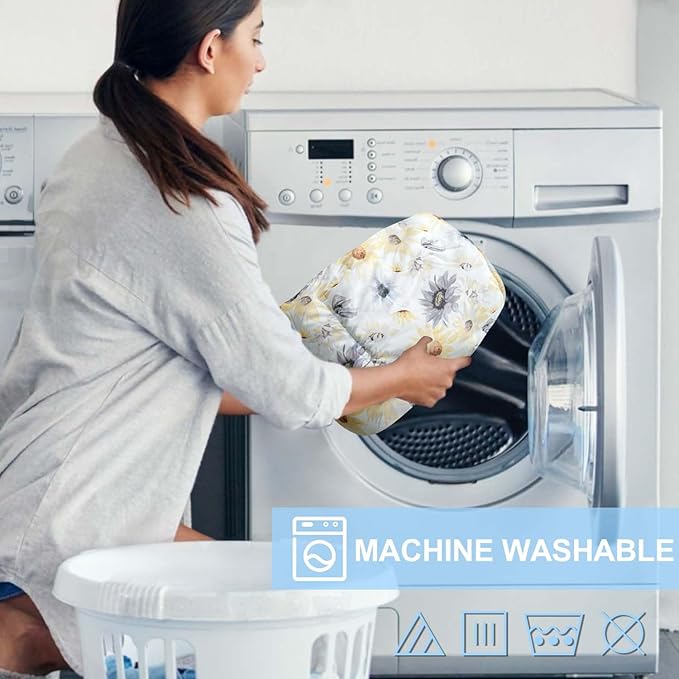 Black Shopping Cart Cover for Baby 2-in-1 High Chair Cover with Safety Harness Multifunctional Daisy Pattern Cart Covers for Babies Soft Padded Grocery Cart Cover for Baby Boy Girl