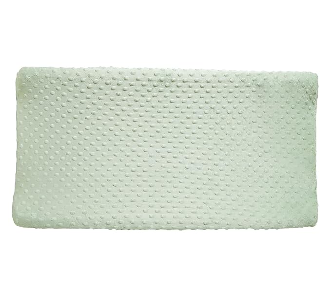 Changing Pad Cover Super Soft Dots Skin-Friendly Breathable Wipeable Changing Table Sheets for Baby Boy and Baby Girl (Bay)