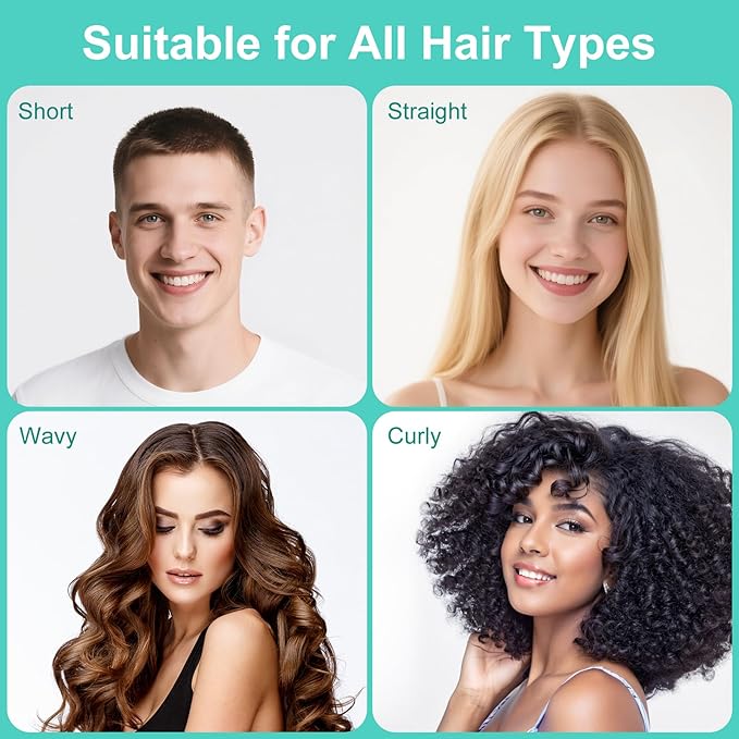 Curly Hair Brush, Curl Defining Brush with Soft Boar Bristles Detangling Tangled Glides, Wide-Teeth Design Effortlessly Shaping & Defining Curls, Curling Definer for Wet & Dry Hair (Green)