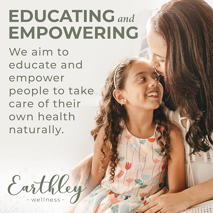 Earthley Wellness Teeth Tamer, Teething Relief for Babies & Kids, Soothes Drooling, Gum Discomfort & Irritability, Organic Herbal Formula, Sugar-Free, Packaging May Vary (1.69 oz, 500 doses)