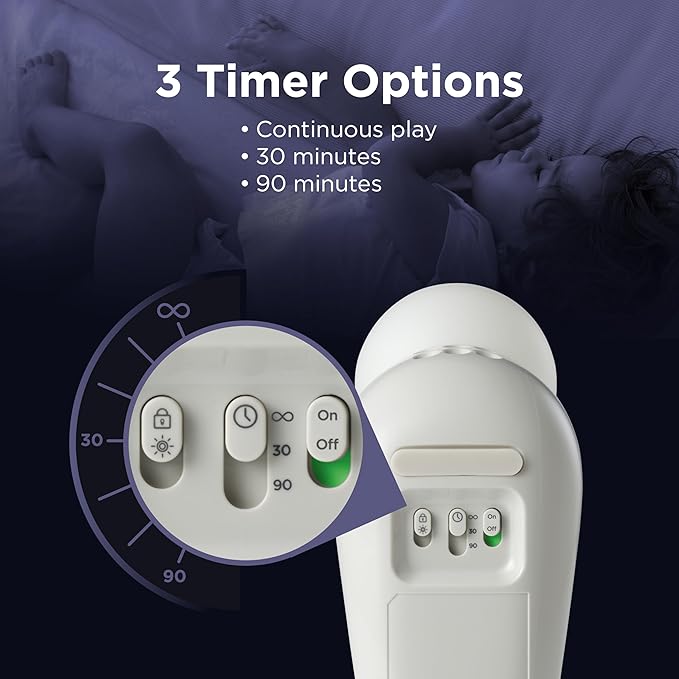 Motorola Nursery S1 | Portable Sleep Soother & Light Sound Machine for Babies & Kids | 50-Hour Battery Life | 10 Soothing Sounds, Lullabies & Multicolour Nightlight | Travel, Baby Shower/Registry Gift