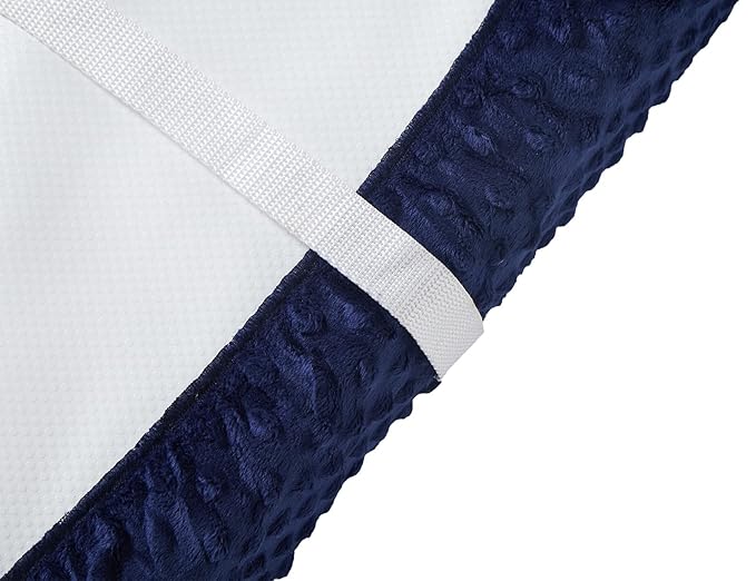 Changing Pad Cover Super Soft Dots Skin-Friendly Breathable Wipeable Changing Table Sheets for Baby Boy and Baby Girl (Estate Blue)