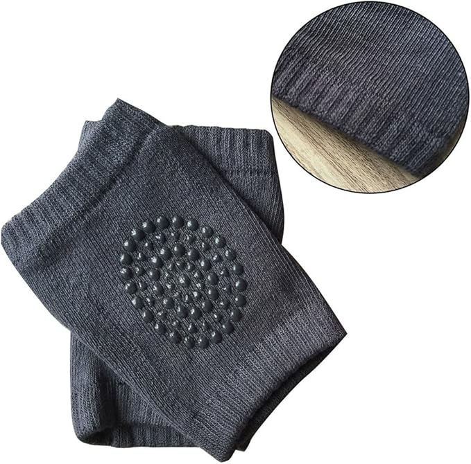 BOSONER Baby Crawling Anti-Slip Knee Pads,Unisex Baby Toddlers Kneepads 5 Pairs