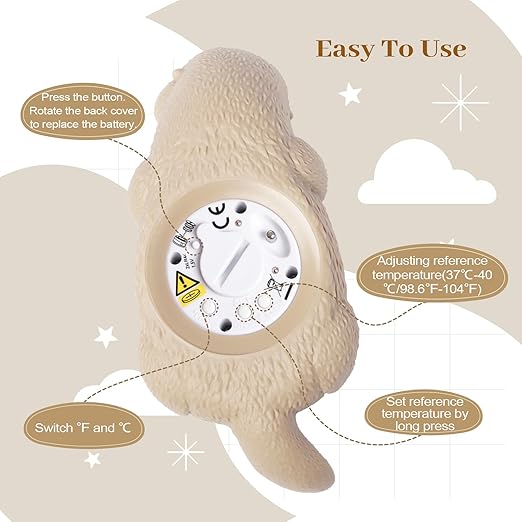 Baby Bath Thermometer for Infants Digtal Baby Water Thermometer for Bathtub Temperature Measure,Safty Kids Bath Floating Toy