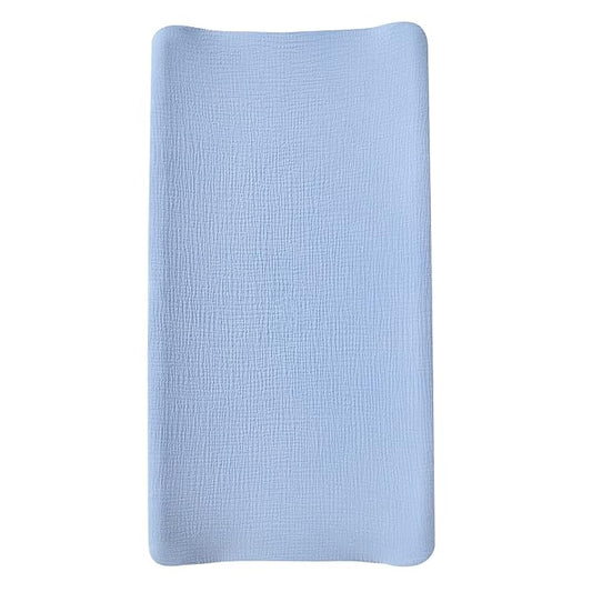 Muslin Changing Pad Cover,Ultra Soft Breathable Diaper Changing Table Cover for Baby Boys Girls,Neutral Fitted Changing Pad Sheets