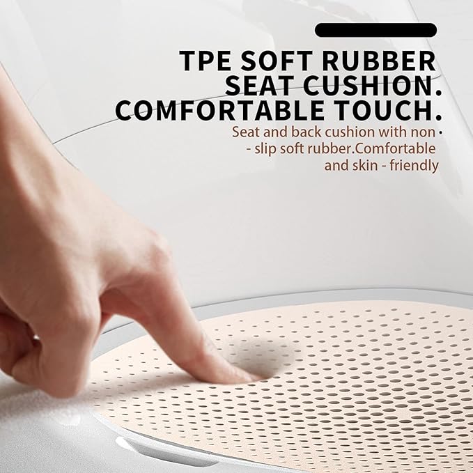 Baby Bath seat for Babies Sitting up Infant Bath tub Portable sit up Seats Bathing Chair Newborn Essentials Toddler Must Haves 0-12 Months Bathtub Sink Bather Sitting Shower Support Travel Ring