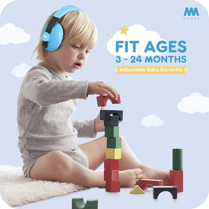 Mumba Unisex Baby Modern, SkyBlue, 1 Count (Pack of 1)