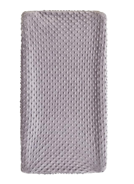 Changing Pad Cover Super Soft Dots Skin-Friendly Breathable Wipeable Changing Table Sheets for Baby Boy and Baby Girl (Rose Gray)