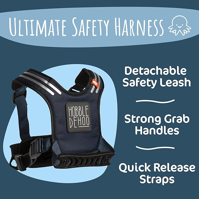 Hobbledehoo Safety Harness For Kids & Toddlers Aged 2-7 Years, Child Harness For Walking & Play Autism Safety Awareness
