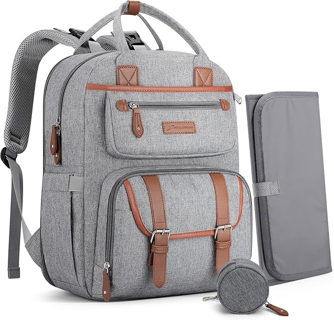 Maelstrom Diaper Backpack, 30L Gray