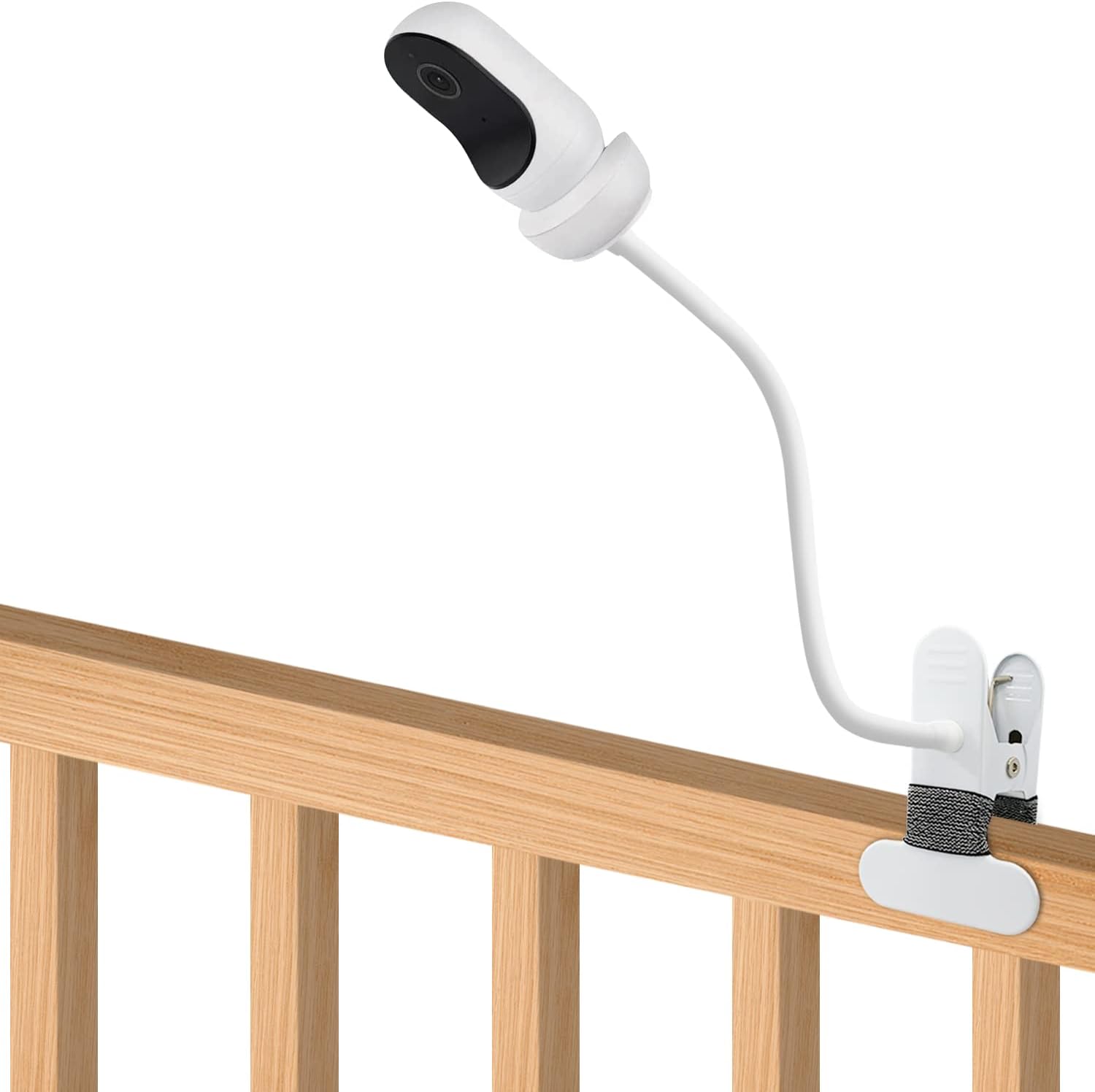 Baby monitor mounts and cable covers installed safely in a nursery.