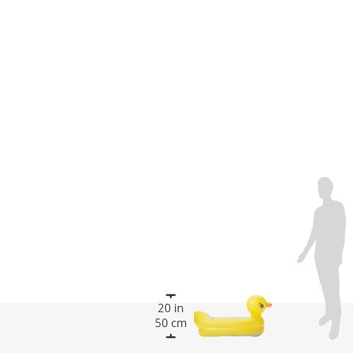 Munchkin® Duck™ Inflatable Baby Bathtub with White Hot® Heat Alert, Classic Yellow Ducky