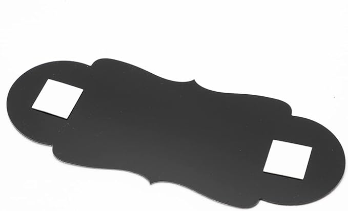 Signs ByLITA Designer Do Not Leave Children Unattended Sign(Black/Silver) - Medium