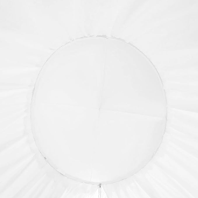 Akiky Kids Bed Canopy for Crib & Twin Size with Ruffles Dreamcatcher, Boys Princess Girls Nursery Room Decor Toddler Baby Dome Round Hanging Tent Curtains Skirt Over Bed Reading Nook Play Tents White