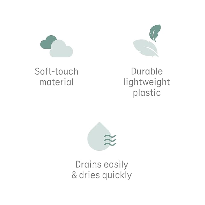 Angelcare Baby Bath Support (Gray) | Ideal for Babies Less Than 6 Months Old