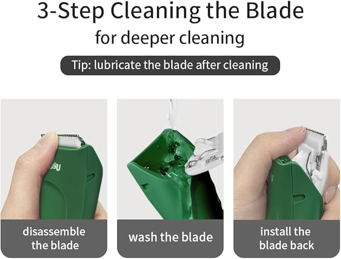 Baby Hair Clippers for Beginners - 13 Pieces Professional Baby Hair Cutting Kit, Silent Hair Clippers Autism with IPX7 Waterproof, Safe Ceramic Blades and LCD Display for Babies & Children & Adults