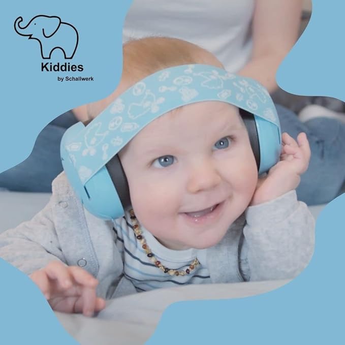 Schallwerk ® Mini+ Baby Ear Muffs – Infant Noise Cancelling Headphones, Toddler Ear Protection, Baby Headphones for Noise