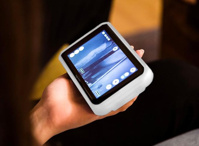 Tiny Traveler Baby Monitor - Tiny Wireless Basic Kit (TT002PBW) with Power Bank - Wireless Baby Car Monitor Camera, 8 Hours Power Bank, Night Vision, Video Record & Share, 5" Touchscreen LCD - White