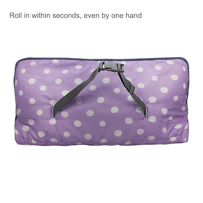 Shopping Cart Cover for Baby boy Girl, Multi-in-1 Cart Covers for Babies, Infant High Chair Cover, Machine Washable, Soft Padded Grocery cart seat Cushion Cover, Purple dot