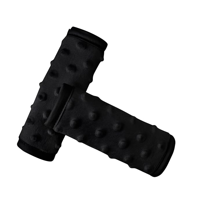 Pro Goleem Car Seat Strap Covers for Babies Soft Car Seat Strap Shoulder Pads for All Car Seats, Stroller, Pushcar, Black