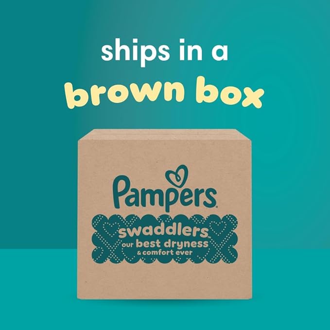 Pampers Swaddlers Diapers, Size 4 (15-34 lbs), 150 Count, Absorbent, Keeps Baby Dry and Comfortable, Skin Safe Disposable Baby Diaper (Packaging May Vary)