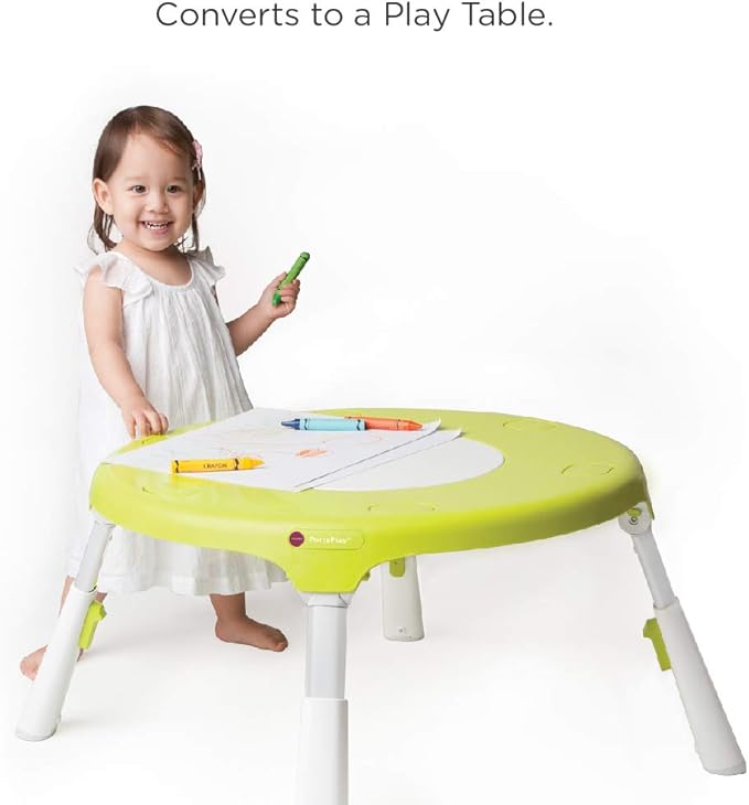 ORIBEL PortaPlay Baby Activity Center: Development Focused Toys. Foldable, Portable, and Transforms to a Play Table, Unisex (Forest Friends)