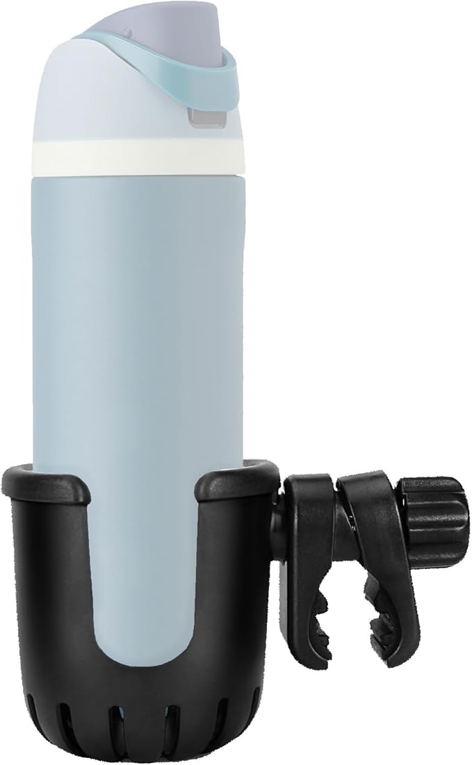 New Cup Holder Compatible with Owala 24 Oz. Models (FreeSip) for Strollers, Bicycles, Wheelchairs (Small)