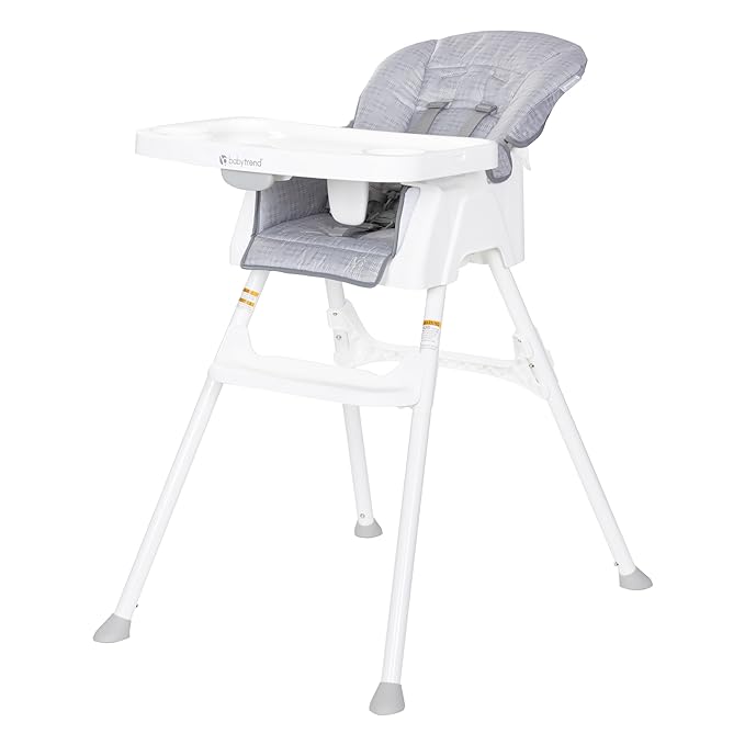 Baby Trend Adapt 4-in-1 High Chair to Toddler Chair, Crosshatch Grey
