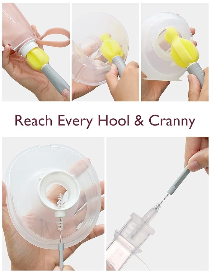 Momcozy Breast Pump Cleaning Brush & Accessories Kit, Replacement Parts for Momcozy Breast Pump, 1-Pack