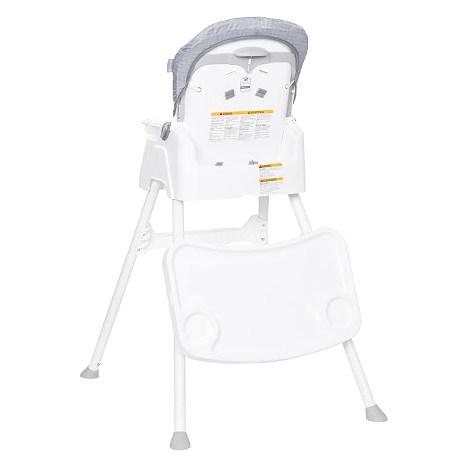 Baby Trend Adapt 4-in-1 High Chair to Toddler Chair, Crosshatch Grey