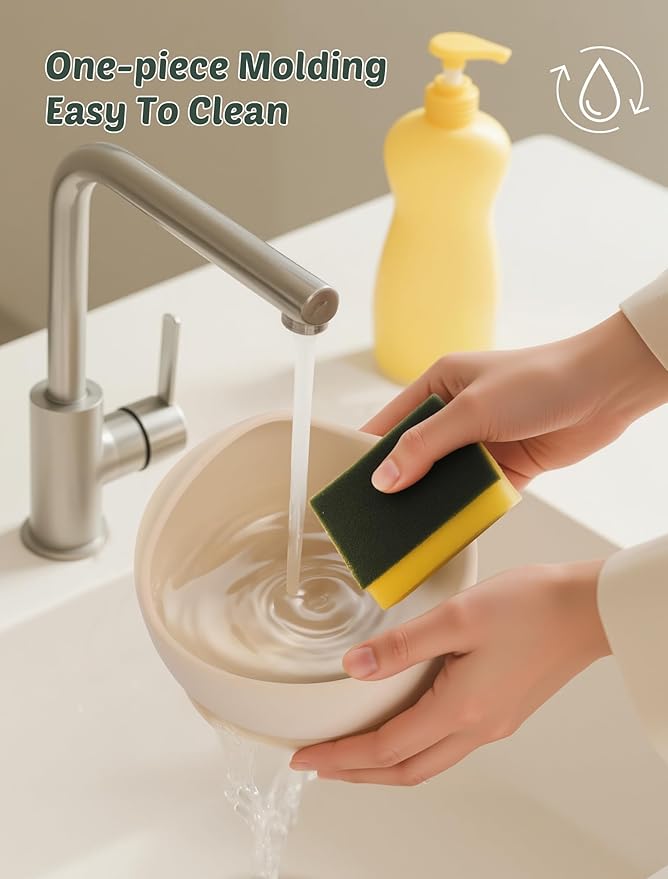 24 PCS Silicone Baby Feeding Set, Baby Led Weaning Supplies Includes Suction Bowls and Divided Plates, Adjustable Silicone Bib, Spoons&forks, Training cup with straw (Green+Blue+Beige)