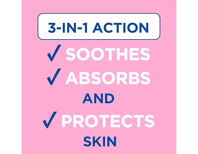 Caldesene Medicated Protecting Powder with Zinc Oxide & Cornstarch-Talc Free, 5 Ounce (5 Pack)