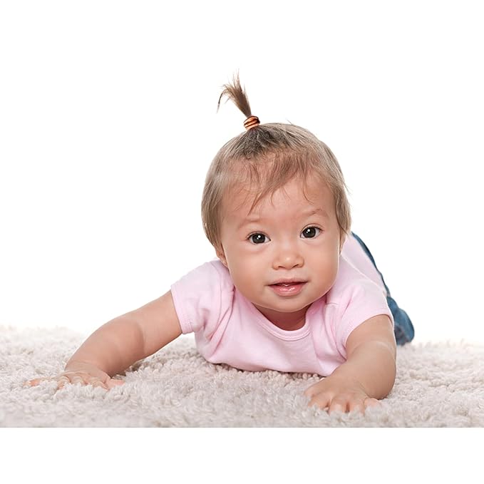 200PCS Small Hair Ties,No Crease Baby Hair Ties,Elastic Hair Ponytail Holder Hair Accessories for Baby Girls Infants Toddlers Kids,Neutral Color