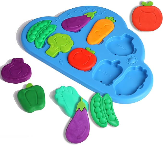 Silicone Bath Toys for Toddlers 1-3 - Sensory Baby Bath Toys with Suction Cup - Puzzles Toy Soft Textured Educational Learning Toddler Baby Toys 1 2 Year Old Boy Girl Gifts