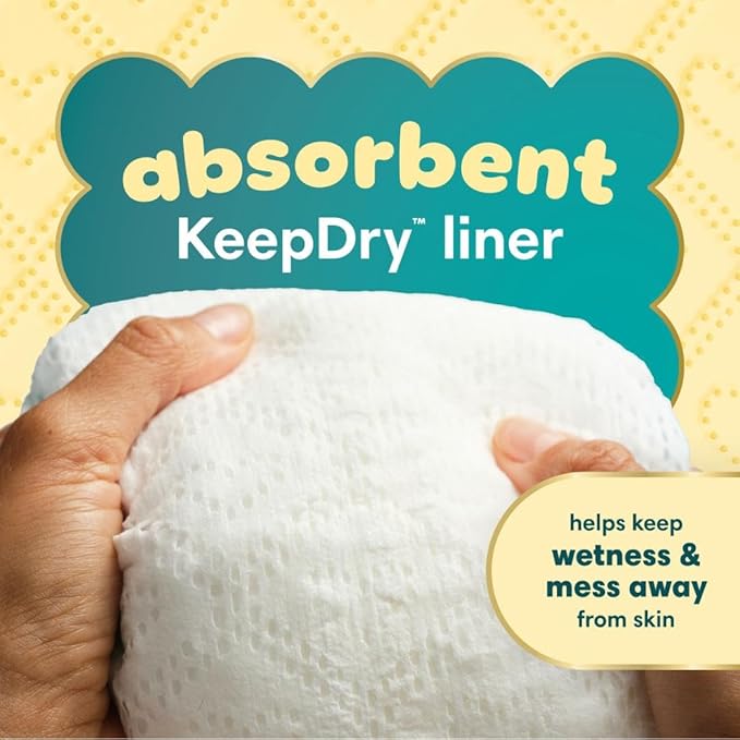 Pampers Swaddlers Diapers, Size 5 (20-37 lbs), 58 Count, Absorbent, Keeps Baby Dry and Comfortable, Skin Safe Disposable Baby Diaper (Packaging May Vary)