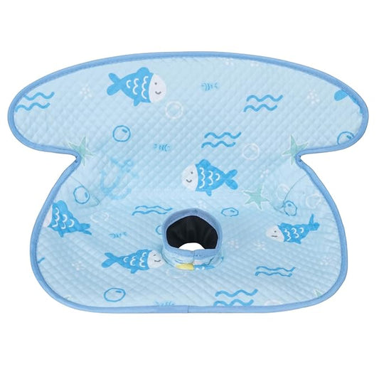 INFANZIA Dry Seat, Car Seat Protector Waterproof Carseat Liner Potty Training Toddlers, Baby and Infants, Piddle Pad for Carseats Strollers (Blue, 1 Pack
