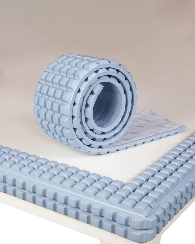 Baby Proofing Corners and Edges Guards Protectors Foam 3M Pre-Taped Bumper Furniture Covers Child Safety Protector for Table, Stair, Cabinet, Desk, 6.6ft (Blue)
