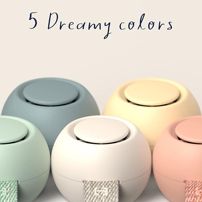 Hatch Go | Portable Sound Machine for Babies and Kids | Sleep Soother | 10 Soothing Sounds | White Noise | Shush | Travel | Registry Gift | Baby Shower | Clips on Stroller | Slate