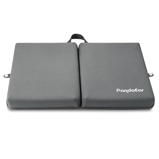 PandaEar Baby Bath Knee Pad, Foldable Non-Slip Kneeling Mat Cushion Foam Kneeler Mat for Toddler Bathroom Bathing Time -1.5 Inch Thick