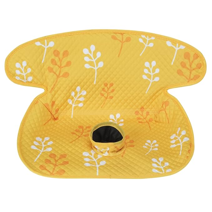 INFANZIA Dry Seat, Car Seat Protector Waterproof Carseat Liner Potty Training Toddlers, Baby and Infants, Piddle Pad for Carseats Strollers (Yellow, 1 Pack