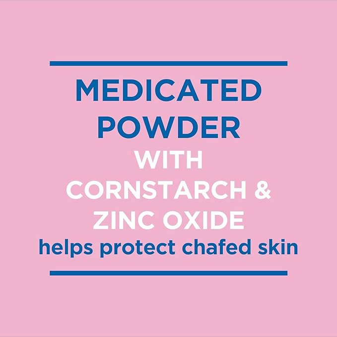 Caldesene Medicated Protecting Powder with Zinc Oxide & Cornstarch, 5 oz (Pack of 6)