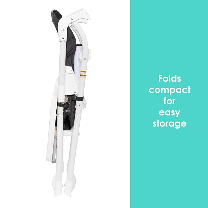 Baby Trend Flat Fold High Chair, Stellar Black