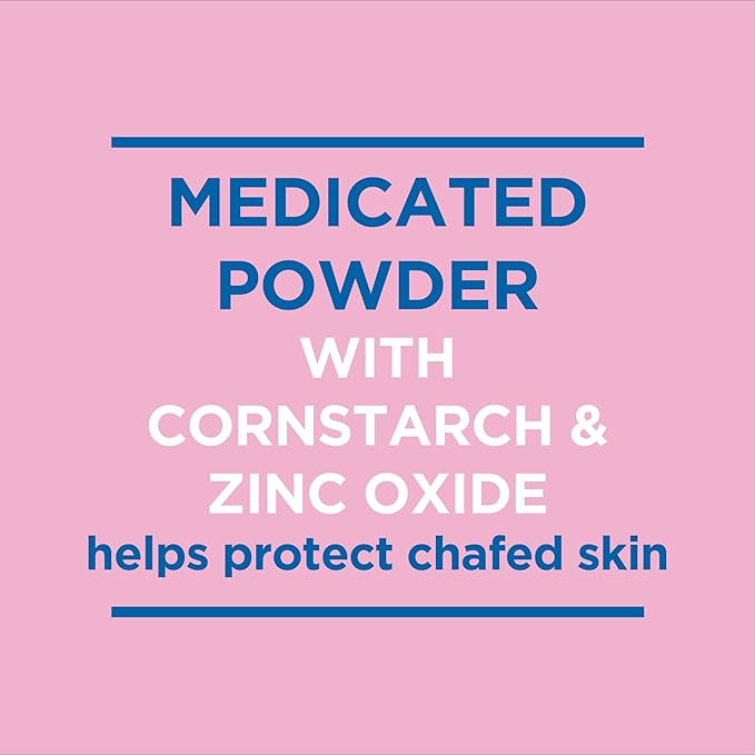 Caldesene Medicated Protecting Body Powder with Zinc Oxide and Cornstarch, Talc-Free Baby Powder Soothes & Protects, 5 Oz.