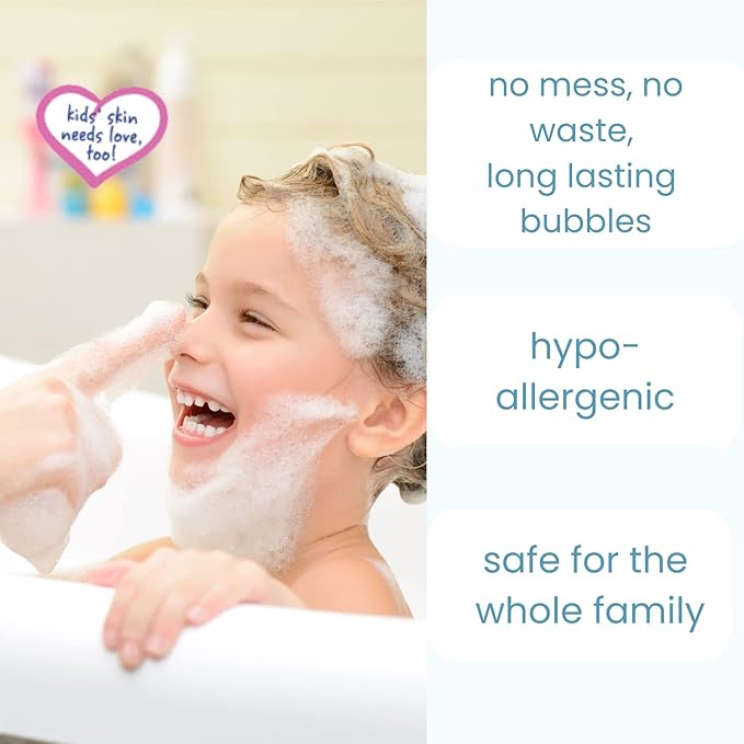 TruKid Bubble Podz Bubble Bath for Kids, Toddlers, & Babies, Tear Free Gentle & Refreshing Bath Bomb for Sensitive Skin with Natural Moisturizers, Non-Toxic, pH Balanced, Watermelon Scent (10 Podz)